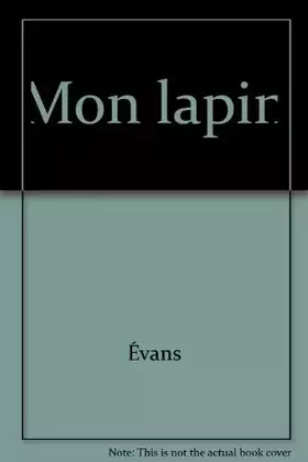 Couverture du produit · Mon lapin