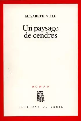 Couverture du produit · Un paysage de cendres