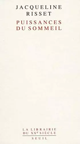 Couverture du produit · Puissances du sommeil