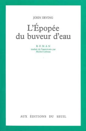 Couverture du produit · L'Epopée du buveur d'eau