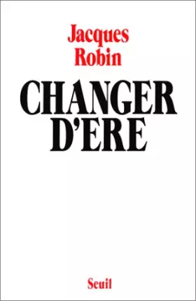 Couverture du produit · Changer d'ère