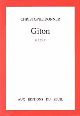 Couverture du produit · Giton