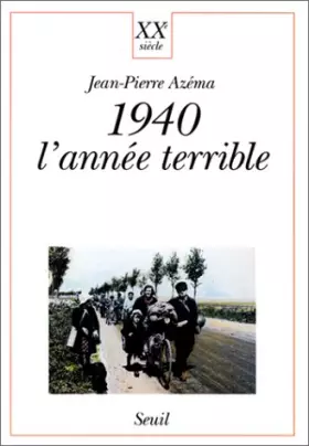 Couverture du produit · 1940 : l'année terrible