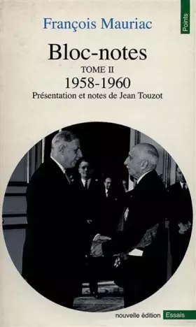 Couverture du produit · Bloc-notes, tome 2 : 1958-1960