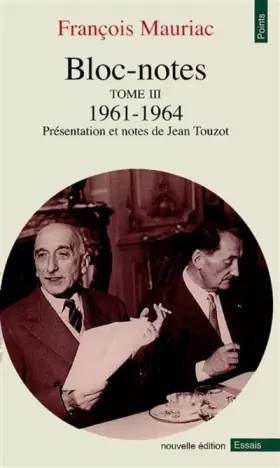 Couverture du produit · Bloc-notes, tome 3 : 1961-1964
