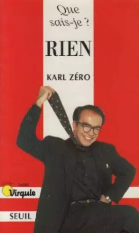 Couverture du produit · Que sais-je ? rien