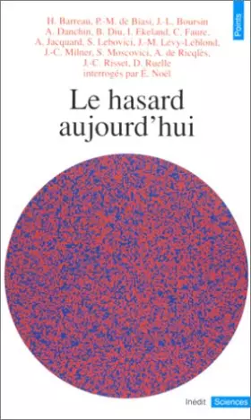 Couverture du produit · Le hasard aujourd'hui
