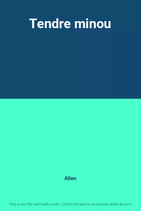 Couverture du produit · Tendre minou