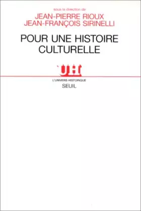 Couverture du produit · Pour une histoire culturelle