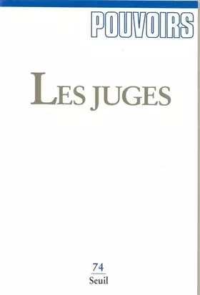Couverture du produit · Les juges