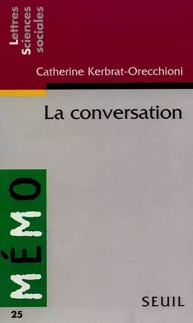 Couverture du produit · La conversation