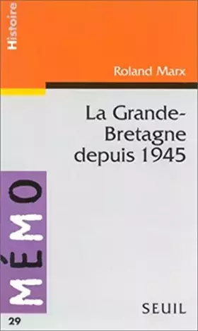 Couverture du produit · La Grande-Bretagne depuis 1945