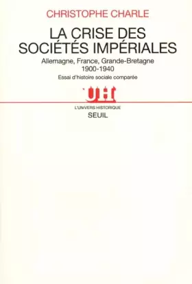 Couverture du produit · La crise des sociétés impériales