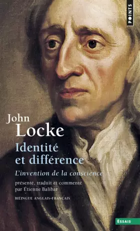 Couverture du produit · Identité et Différence : L'Invention de la conscience, édition bilingue (anglais-français)
