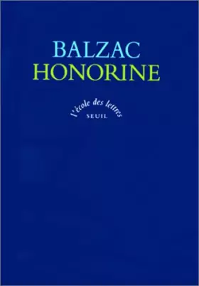 Couverture du produit · Honorine