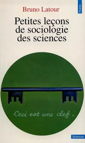 Couverture du produit · Petites leçons de sociologie des sciences