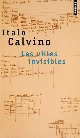 Couverture du produit · Les villes invisibles