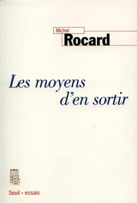 Couverture du produit · Les moyens d'en sortir