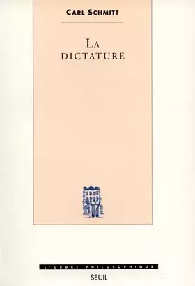 Couverture du produit · La Dictature
