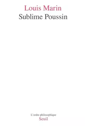 Couverture du produit · Sublime Poussin