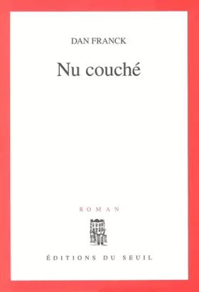 Couverture du produit · Nu Couché