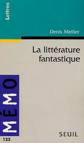 Couverture du produit · La littérature fantastique