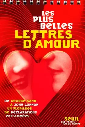Couverture du produit · Les plus belles lettres d'amour
