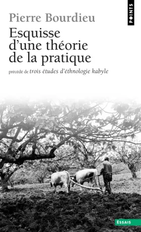 Couverture du produit · Esquisse d'une theorie de la pratique