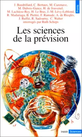 Couverture du produit · Les sciences de la prévision