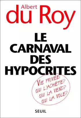 Couverture du produit · Le carnaval des hypocrites