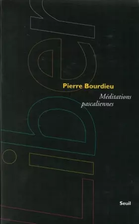 Couverture du produit · Méditations pascaliennes : éléments pour une philosophie négative
