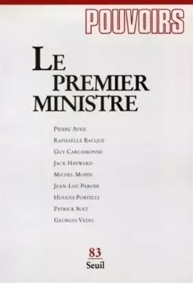 Couverture du produit · Le Premier ministre