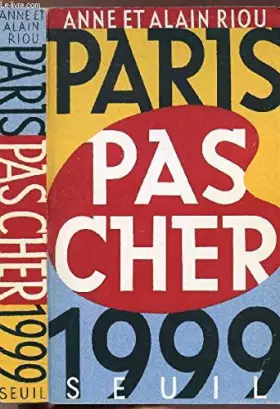 Couverture du produit · Paris pas cher 1999                   rv