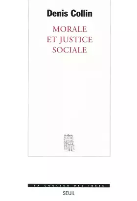 Couverture du produit · Morale et justice sociale