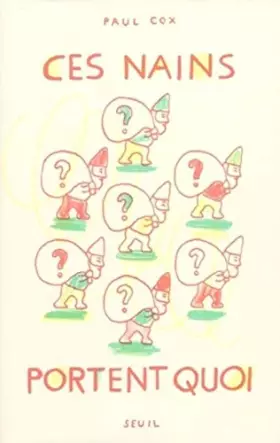 Couverture du produit · Ces nains portent quoi ???????