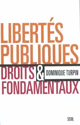 Couverture du produit · Libertés publiques