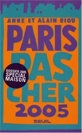 Couverture du produit · Paris pas cher 2005