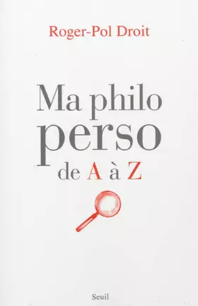 Couverture du produit · Ma philo perso de A à Z