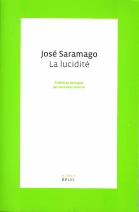 Couverture du produit · La lucidité