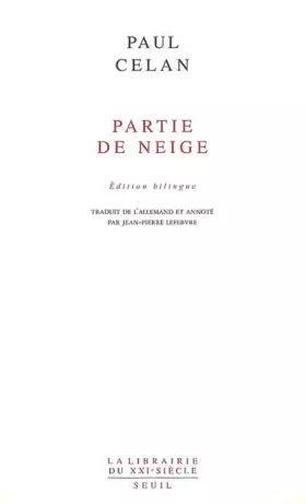 Couverture du produit · Partie de neige