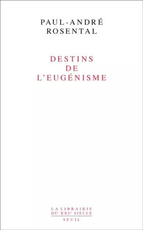 Couverture du produit · Destins de l'eugénisme