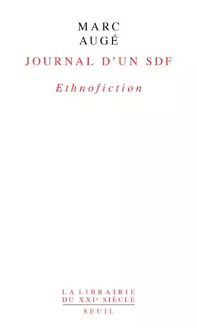 Couverture du produit · Journal d'un SDF : Ethnofiction