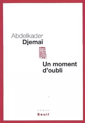 Couverture du produit · Un moment d'oubli