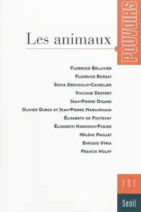 Couverture du produit · Pouvoirs N 131. les Animaux