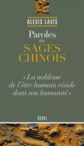 Couverture du produit · Paroles de sages chinois