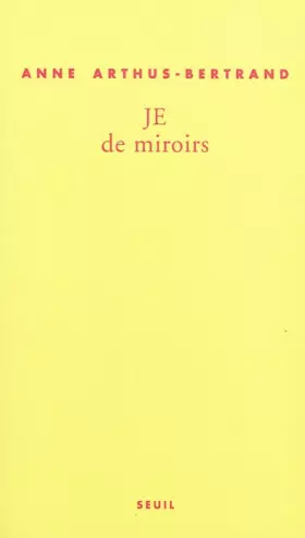 Couverture du produit · JE de miroirs