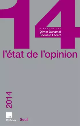 Couverture du produit · L'Etat de l'opinion 2014