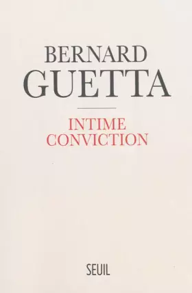 Couverture du produit · Intime conviction