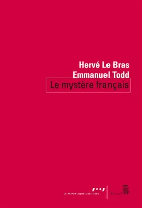 Couverture du produit · Le Mystère français