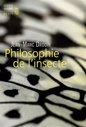 Couverture du produit · Philosophie de l'insecte
